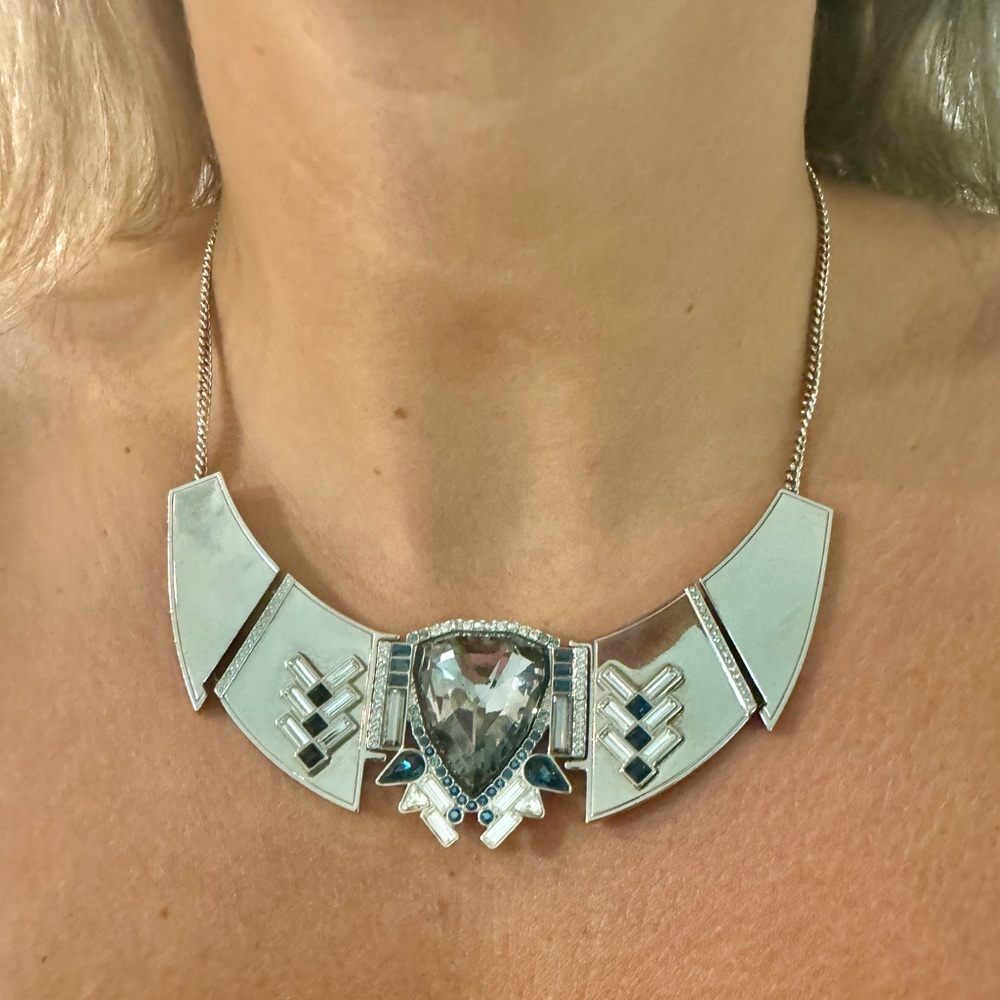 Large Swarovski Crystal Necklace